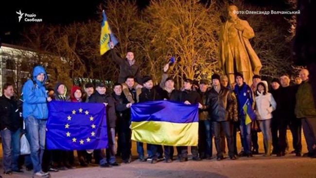 Євромайдан у Луганську: як це було? Спогади учасника майдану Олексія Біди (відео)