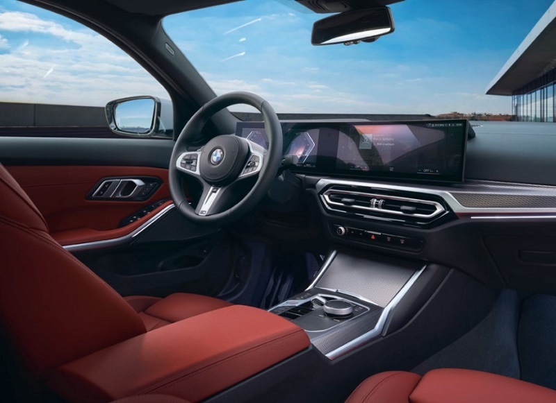 ดีไซน์ภายในรถยนต์ : BMW SERIES 3 2024