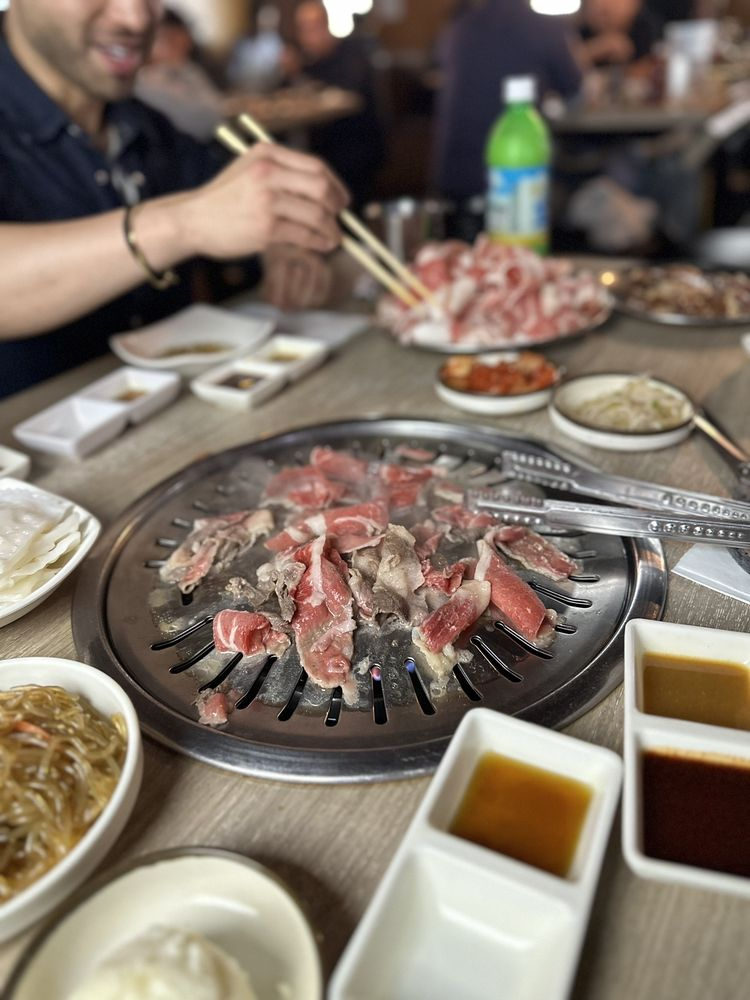 Korean BBQ table