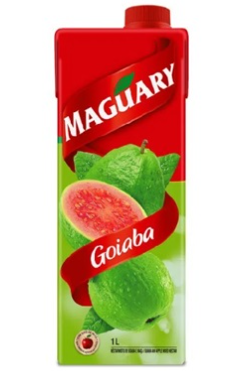 Suco de caixinha sabor goiaba Maguary