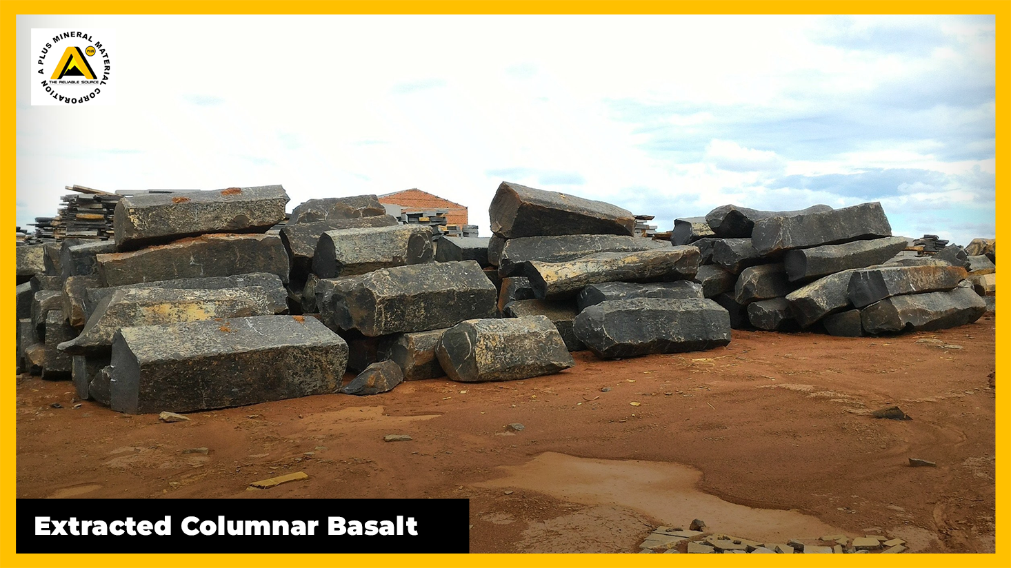 Extracted Vietnam Columnar Basalt