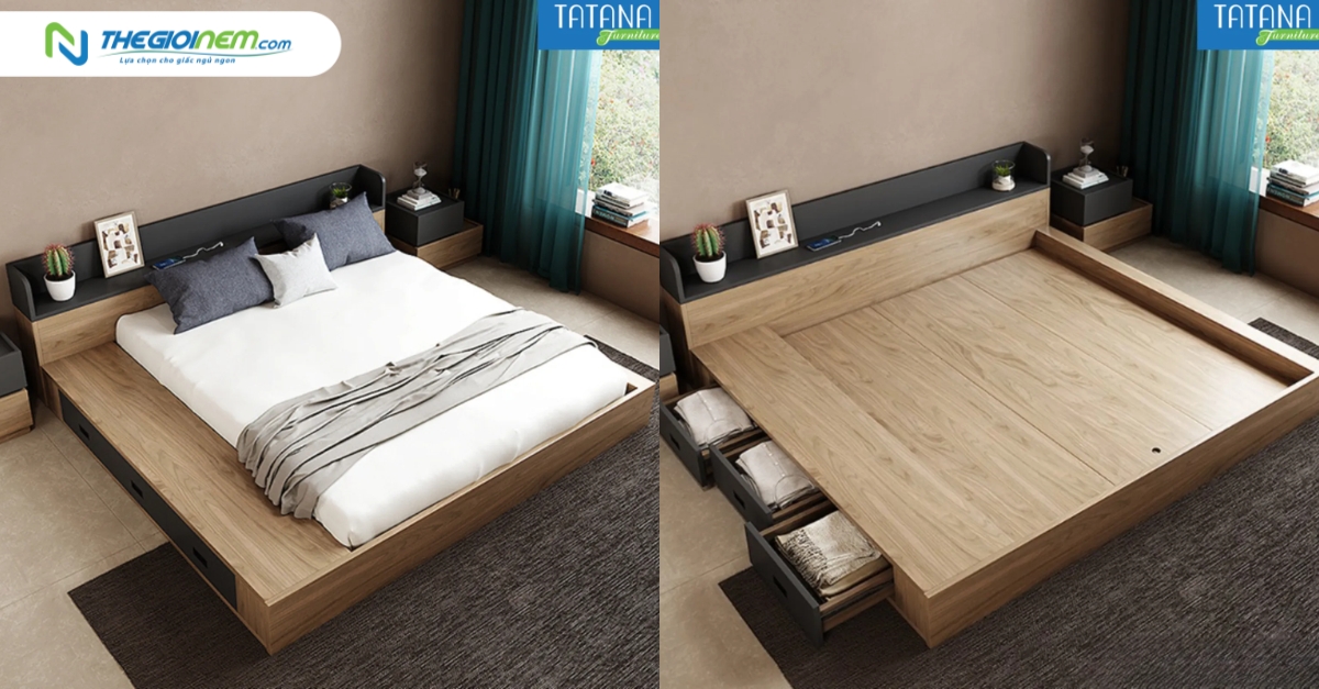Địa Chỉ Bán Giường Gỗ Cao Cấp Đẹp Quận 6 | Thegioinem.com