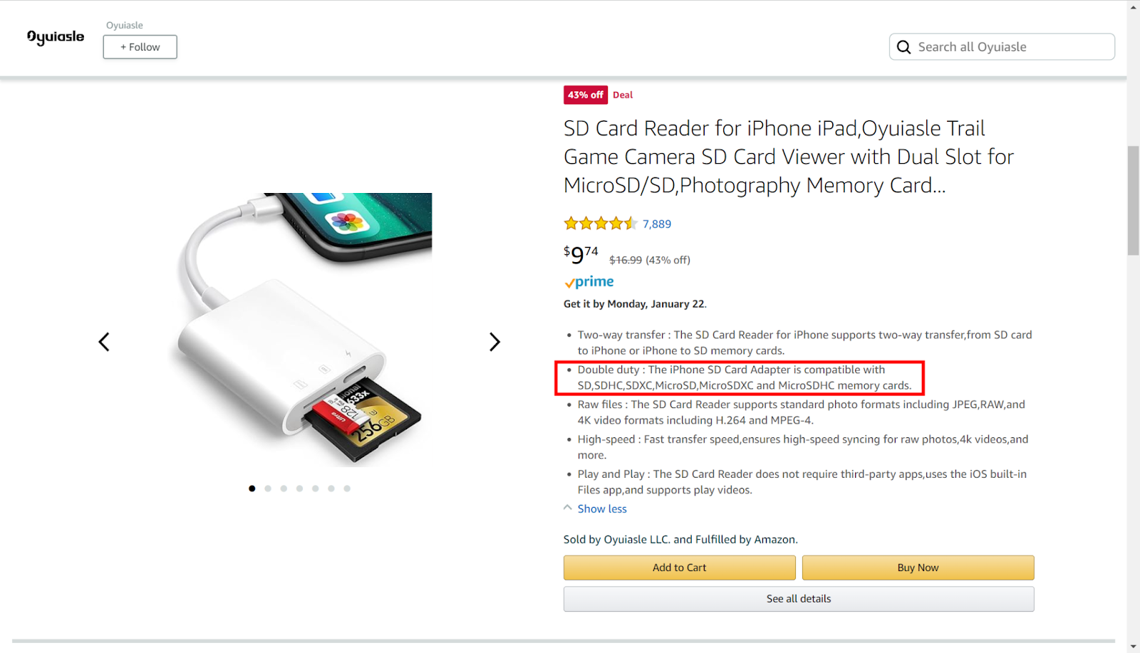 4 Solution to Fix iPhone SD Card Reader Not Working