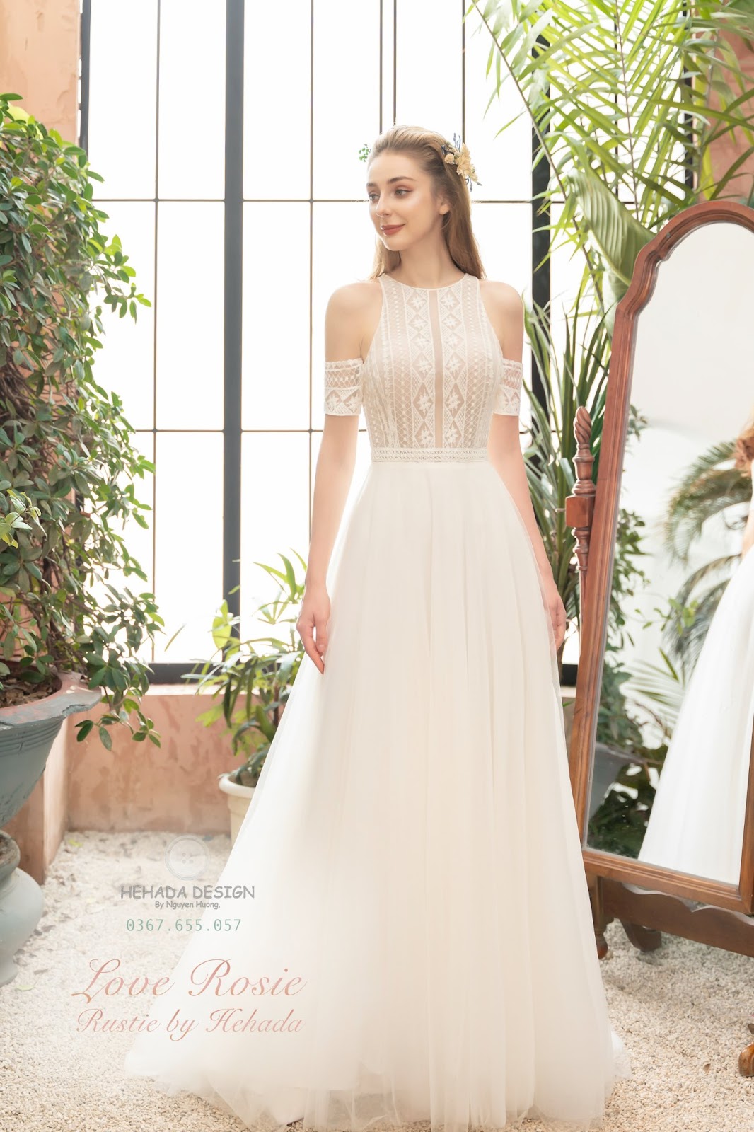 Váy cưới thiết kế Rustie Dress cho nàng