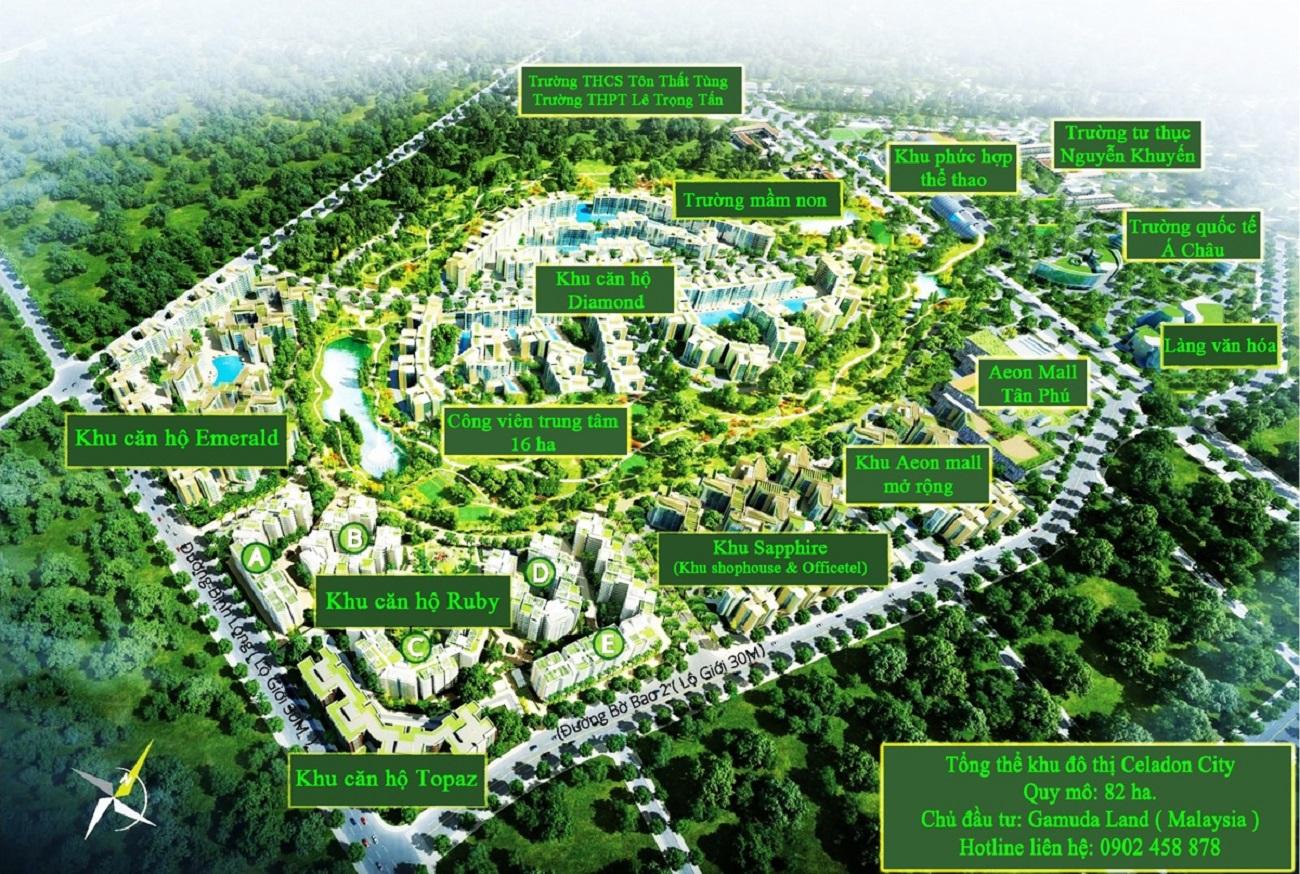 Ruby Precinct - Căn hộ đã bàn giao tại Celadon City