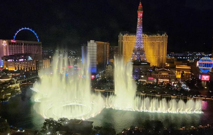 Las Vegas Strip" title="Bellagio Fountains