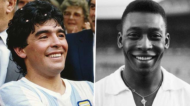So sánh Pele và Diego Maradona – Hai cầu thủ vĩ đại nhất