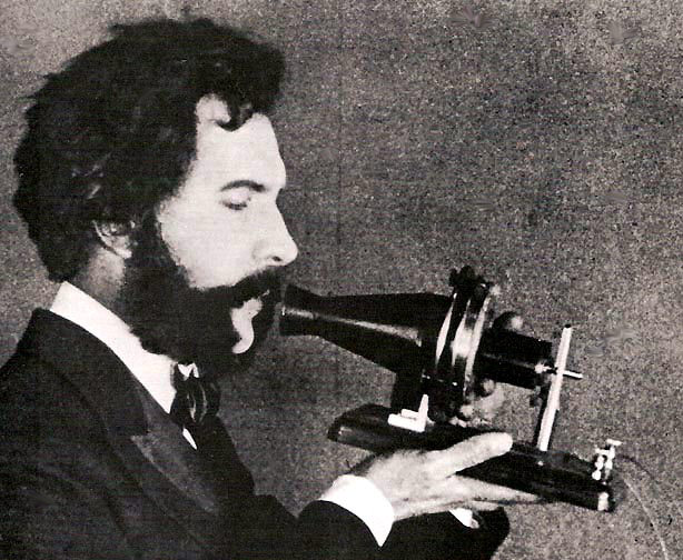 Vintage image of the original telephone