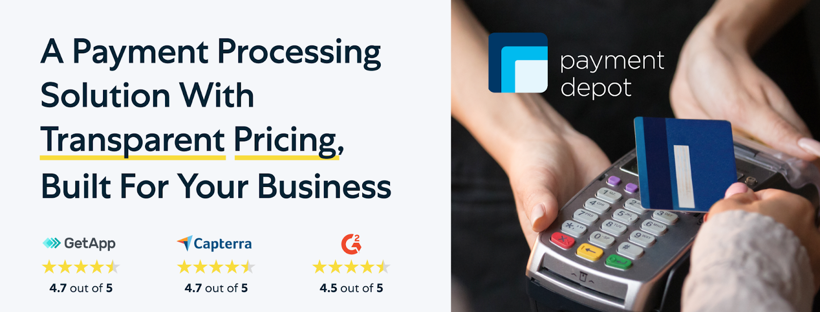Payment Depot Transparent Pricing_Banner