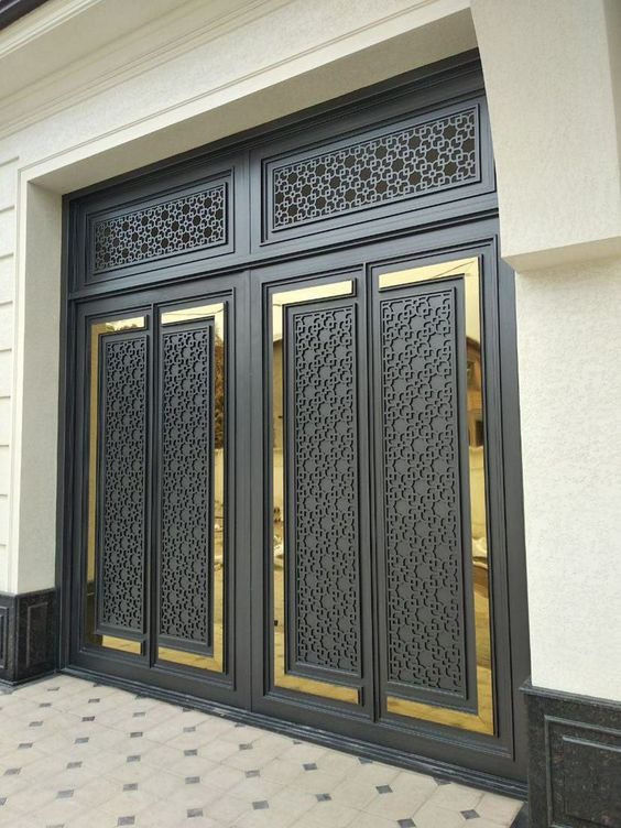 Steel Main Door Design