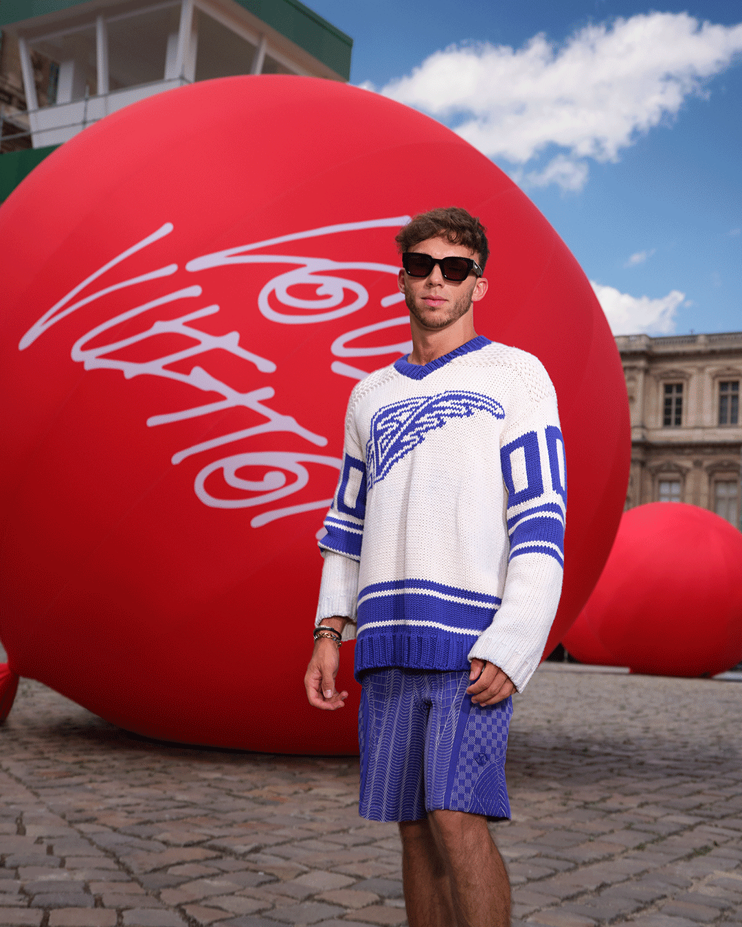 Louis Vuitton on X: ".@PierreGASLY at #LVMenSS23. #LouisVuitton presented  the latest Men's Collection at the Louvre in Paris. See more from the show  at https://t.co/9CNDZWhIGM https://t.co/HKaf8DR4WU" / X