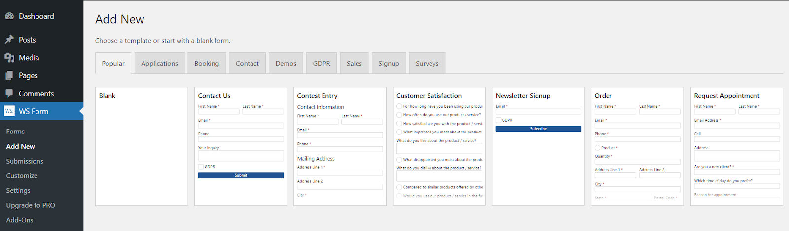 Forms Lite