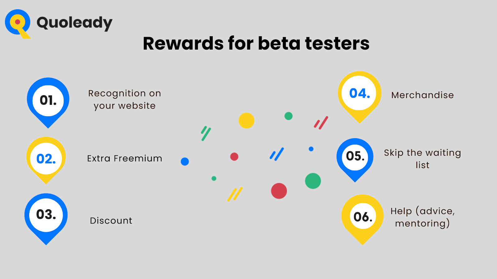 rewards for beta testers