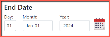 end date of day counter