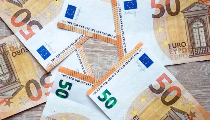 Des billets d'Euros