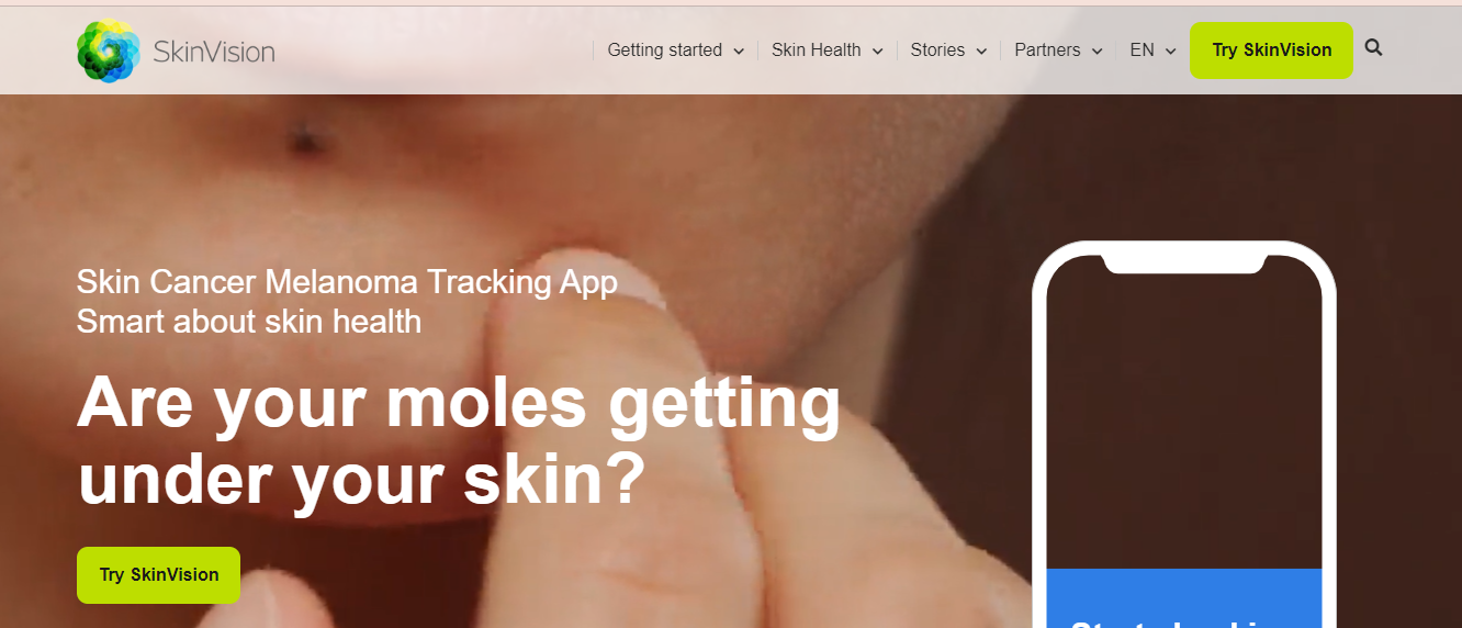 Skinvision Healthcare App