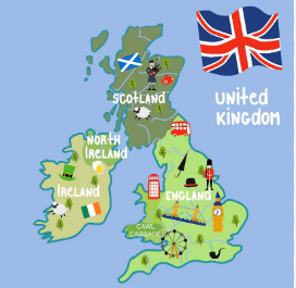 UK cultural map