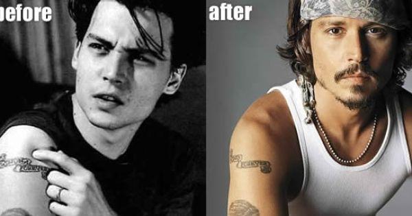 Johny Depp changed his tattoo 'Winona Forever' to 'Wino Forever' | Johnny  depp tattoos, Johnny depp, Johnny depp and winona
