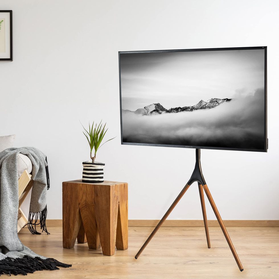 Artistic Easel TV Mount with Swivel and Tripod Base