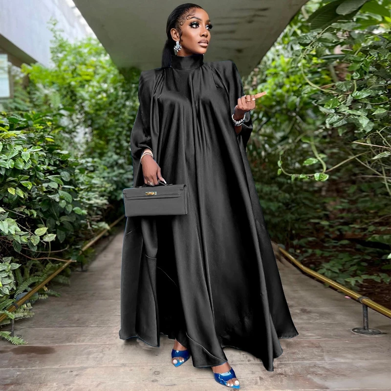 2024 fashion trends: Picture showing chioma good hair slaying in a classy abaya