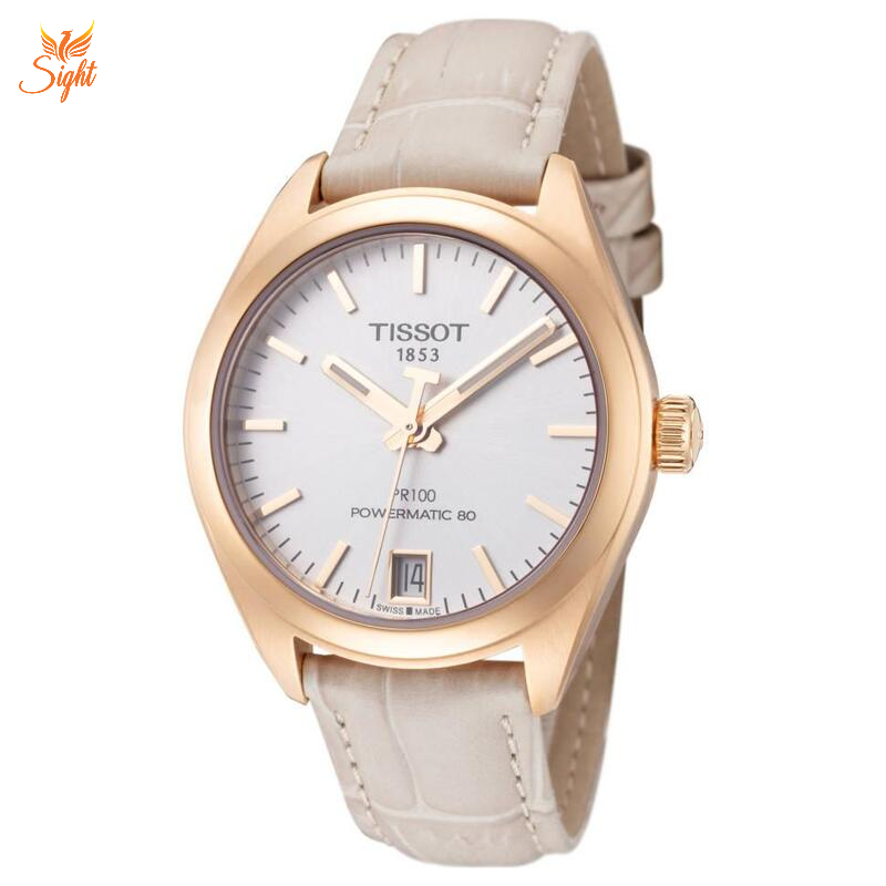 Đồng hồ Tissot Powermatic 80 cho nữ T101.207.36.031.00 thanh lịch, sang trọng