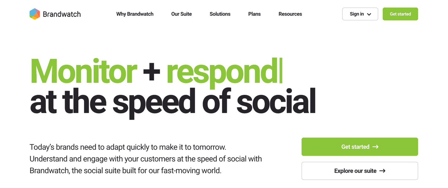 Brandwatch Social Media Marketing Platform