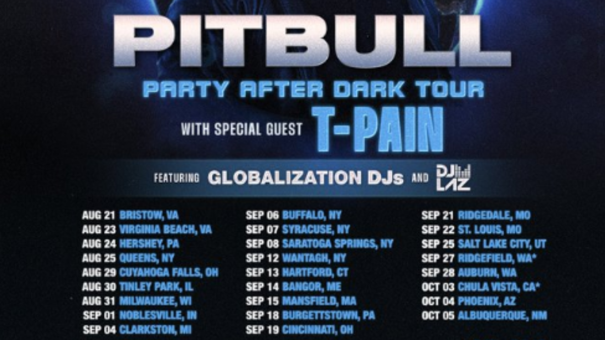 Pitbull Party After Dark Tour Dates