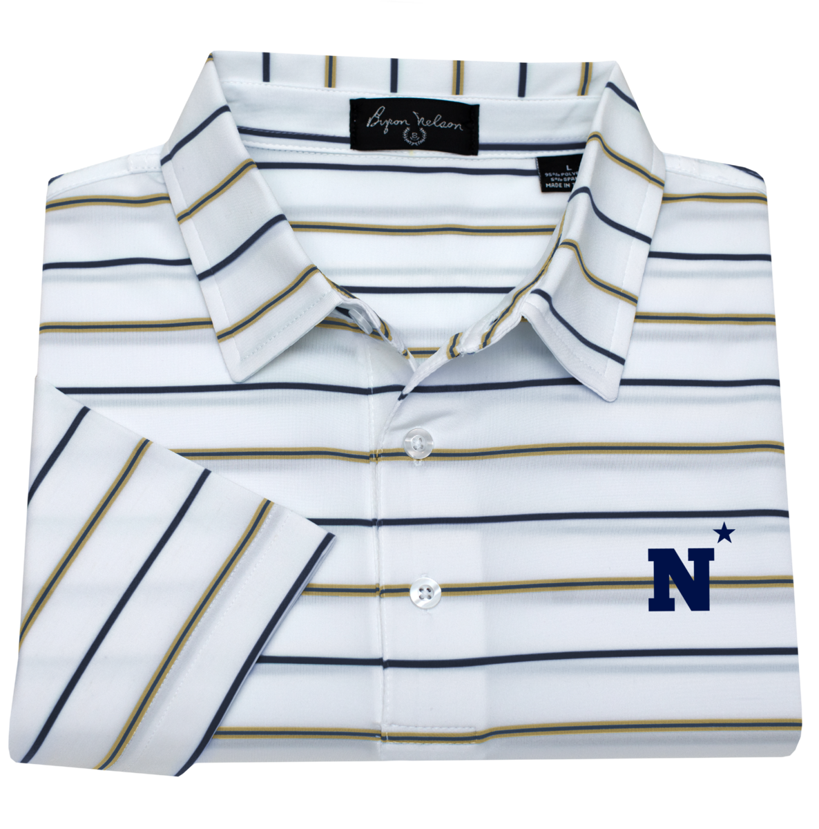 N* BYRON NELSON STRIPE POLO