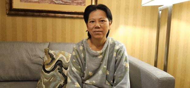 维权人士韦亚妮摆脱恐惧抵达加拿大
