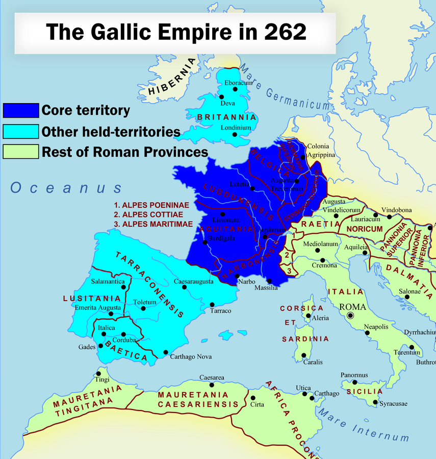 Emperor Aurelian and The Gallic Empire