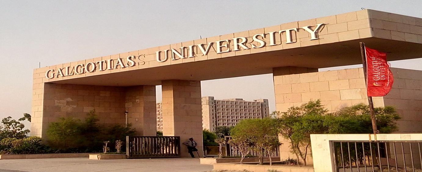 Galgotias University comes under top rank Engineering Colleges in Noida 