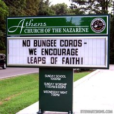 Church sign sayings