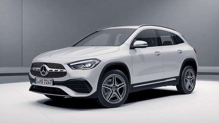 รถยนต์  Mercedes-Benz GLA 200 AMG Dynamic (Facelift) 2024 มีทั้งหมด 4 สี 