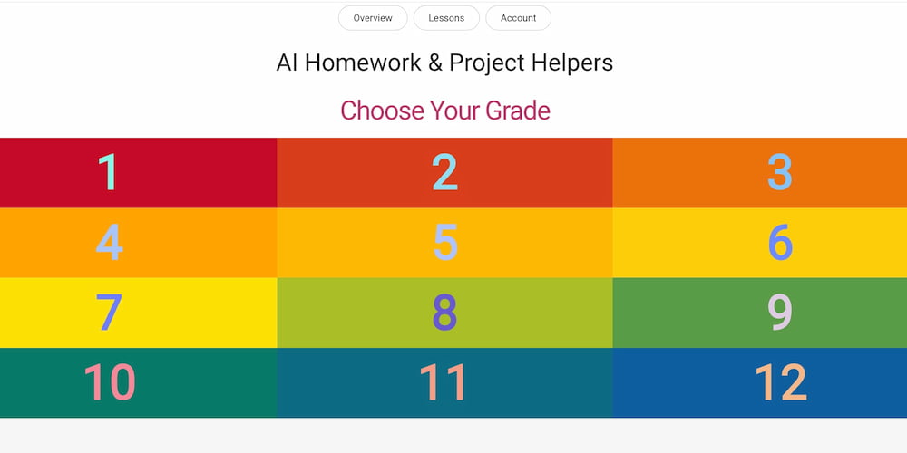 classx-ai-homework-helper-choose-grade