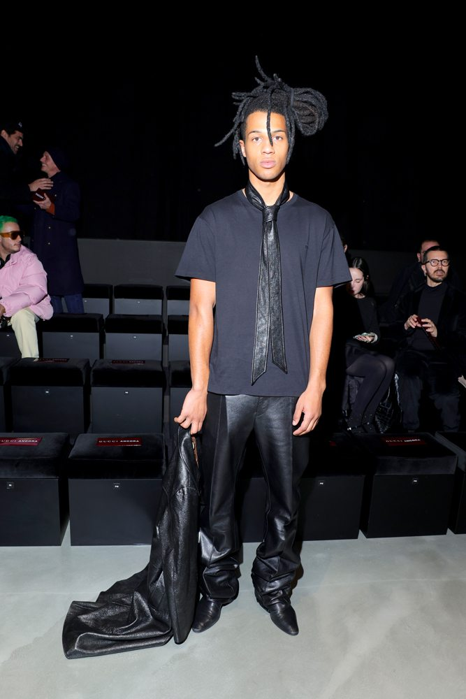 Picture showing a star at the Milan Fashion Week Men’s FW24