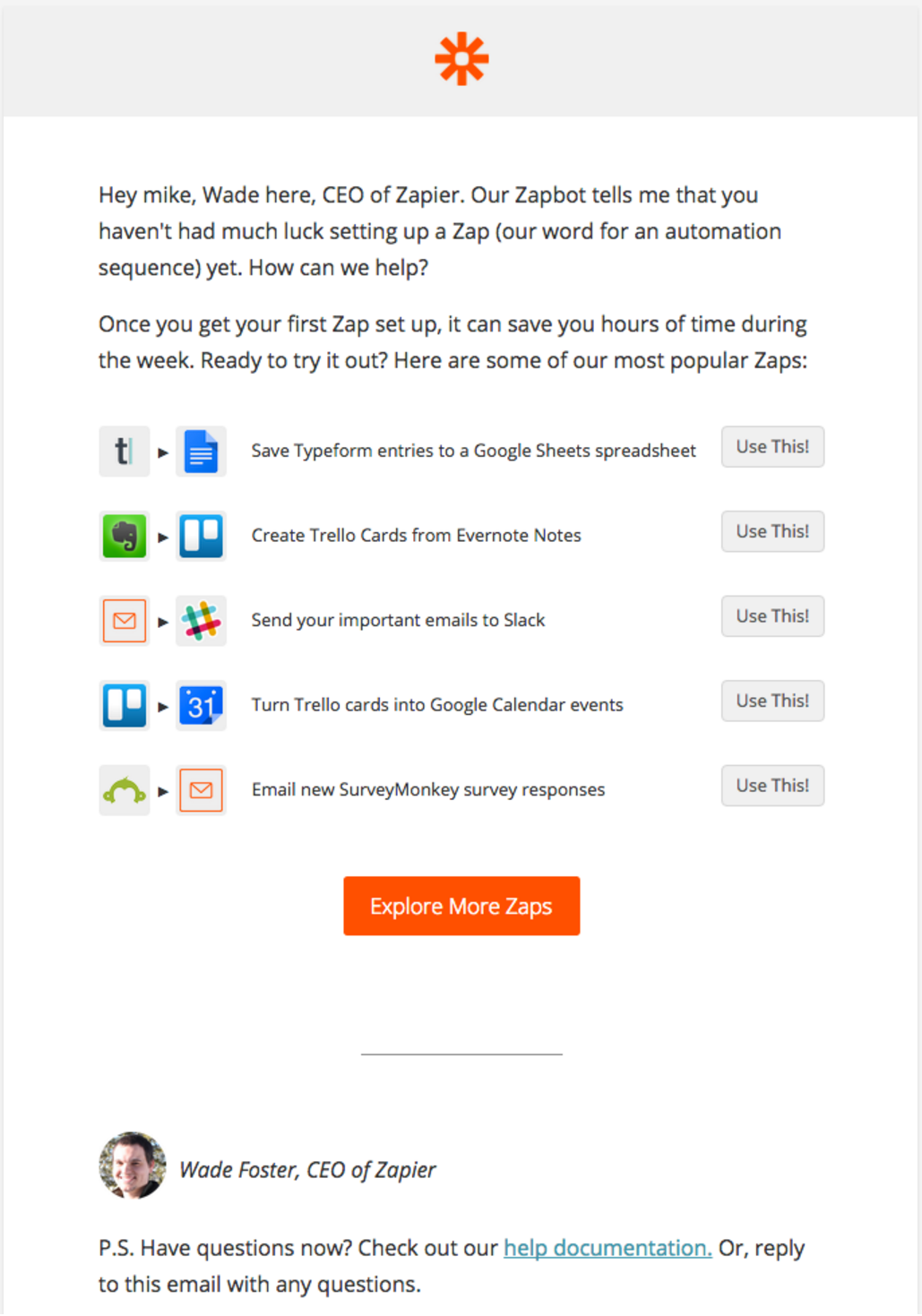 ducational Email Template