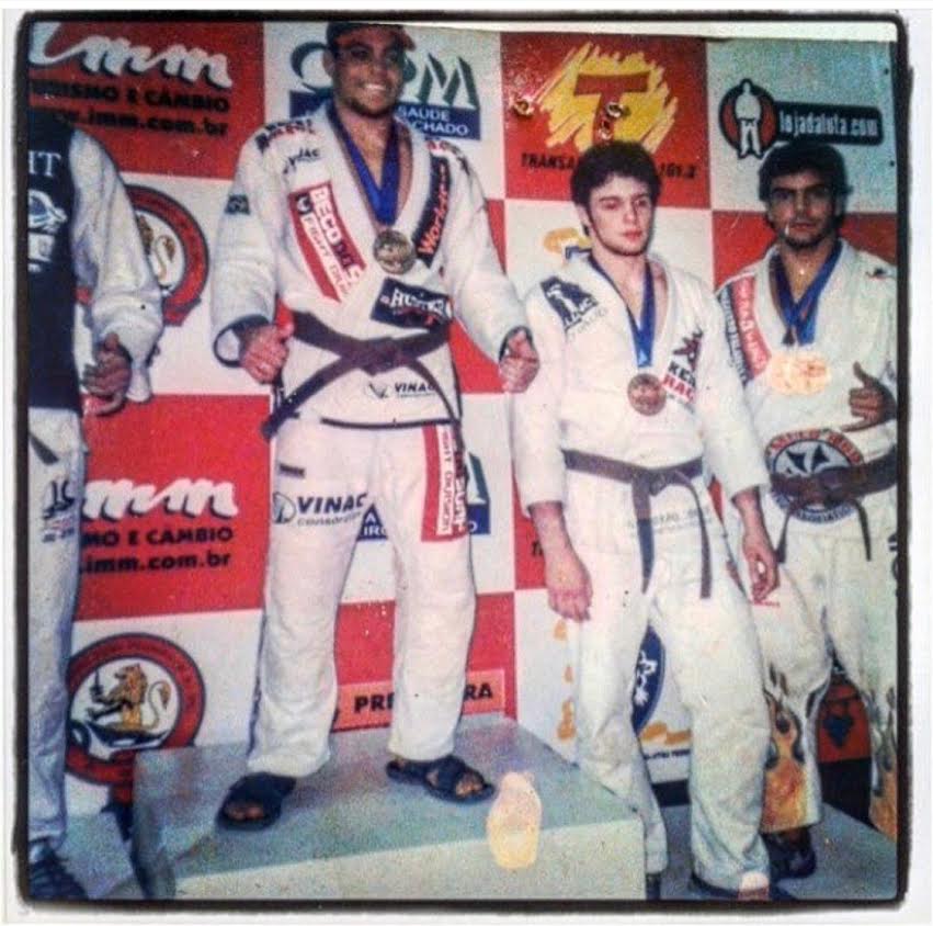 Andre Galvao becoming the Brown Belt World Champion in 2004