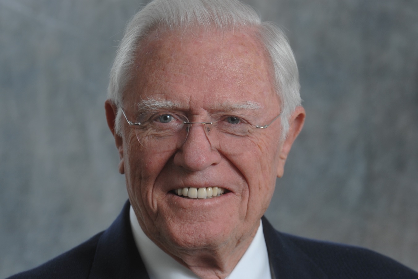 Headshot of former chancellor Charles E. Young