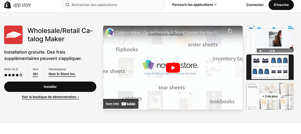Retail/Wholesale Catalog Maker app