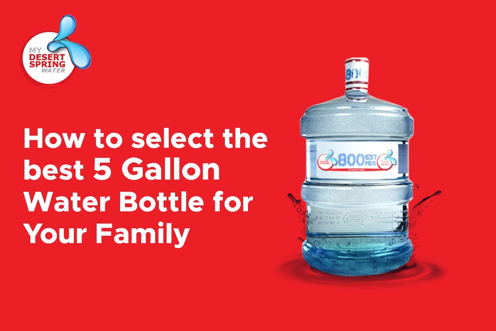 5 gallon water bottle