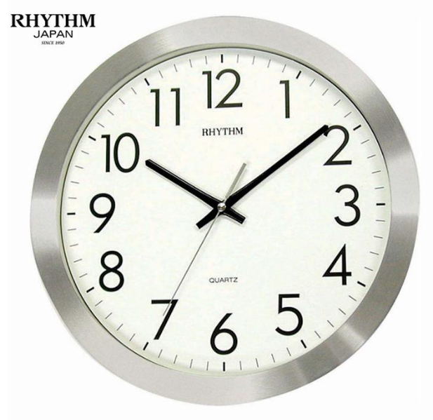 Đồng hồ treo tường kim trôi có bộ kim giờ, phút di chuyển liền mạch trên mặt số