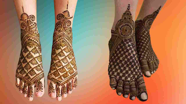 TOP 5 LEG AND FOOT MEHNDI DESIGN FOR BRIDES