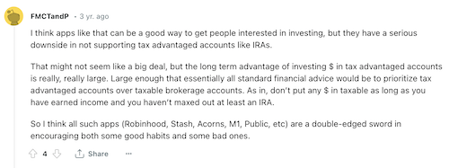 An overall positive Public.com review from a user who favors investing apps. 