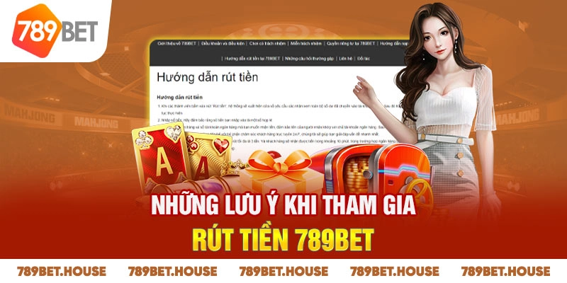 Hướng dẫn rút tiền tài khoản 789bet nhanh nhất