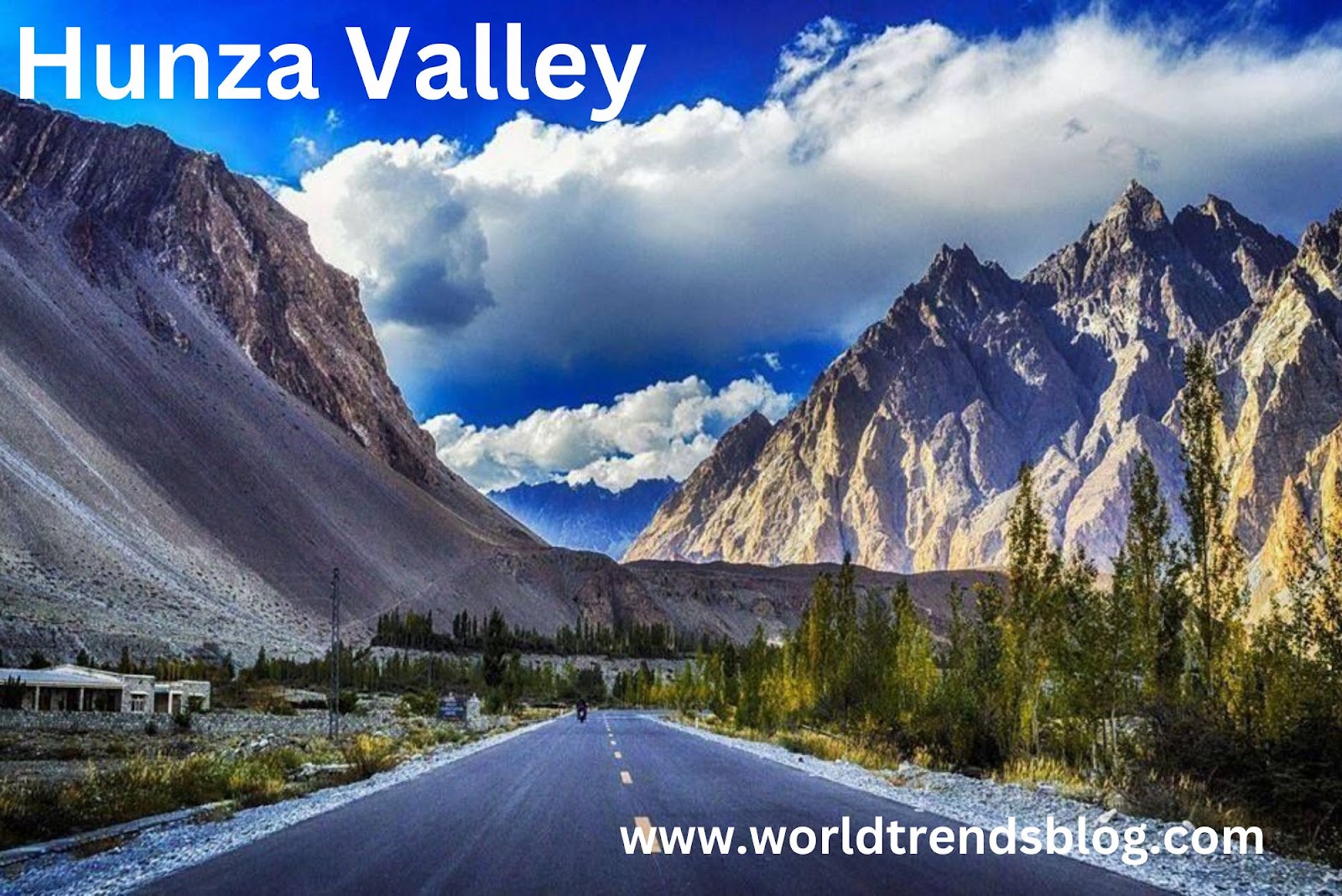 Hunza Valley in Pakistan 