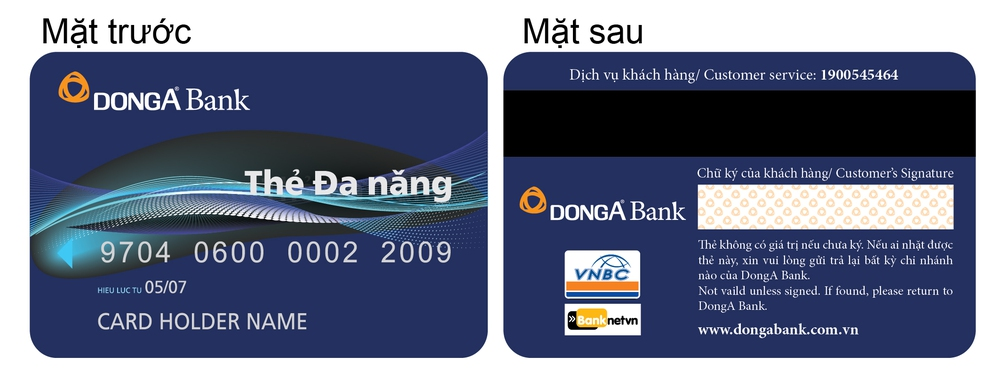 Thẻ ATM ngân hàng Đông Á