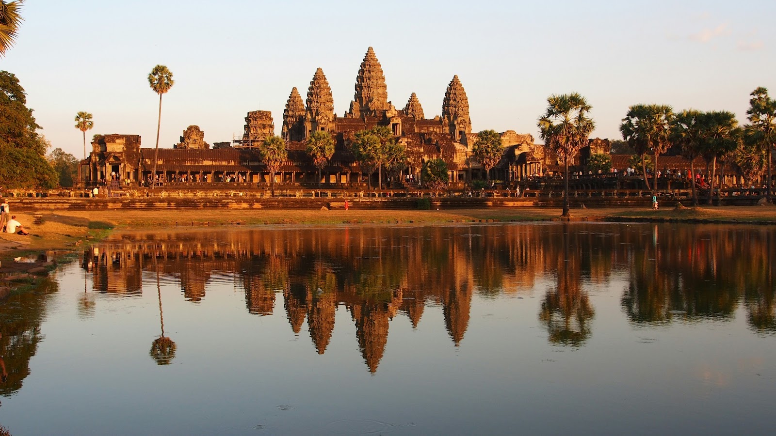 The magnificence of Angkor Wat in Cambodia - A UNESCO World Heritage site.