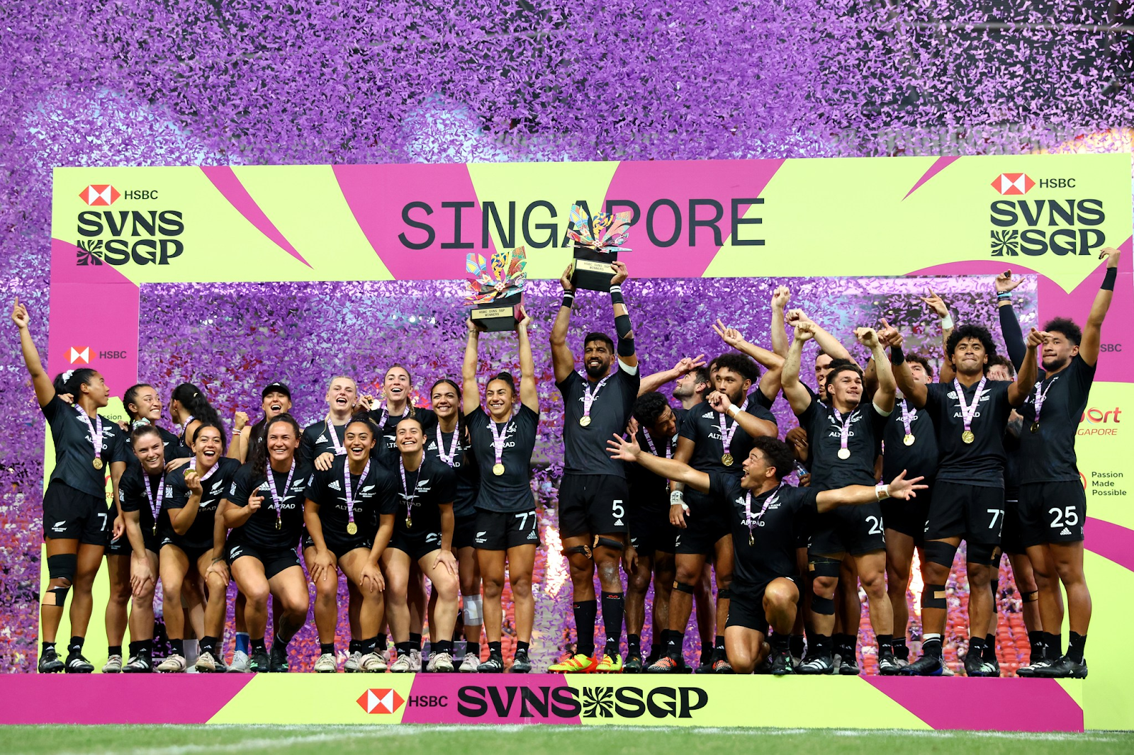 The Kiwis Emerge Victorious in Singapore Leg of HSBC SVNS