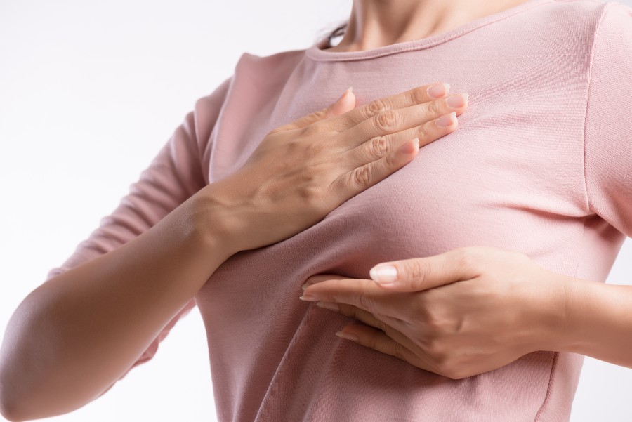 Sintomas do câncer de mama
