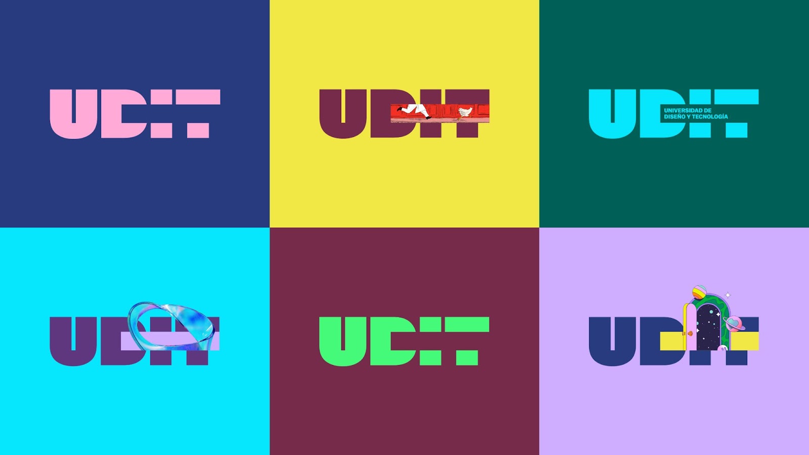 Artifact from the UDIT’s Bold and Playful Branding by Erretres article on Abduzeedo